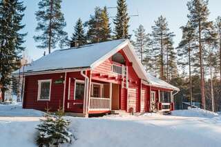 Дома для отпуска Lomaperkkiö Cottages Korholanmäki Коттедж с 3 спальнями и сауной-12