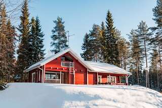 Дома для отпуска Lomaperkkiö Cottages Korholanmäki Коттедж с 3 спальнями и сауной-15