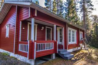Дома для отпуска Lomaperkkiö Cottages Korholanmäki Коттедж с 2 спальнями и сауной-12