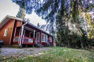 Дома для отпуска Lomaperkkiö Cottages Korholanmäki Коттедж с 2 спальнями и сауной-18