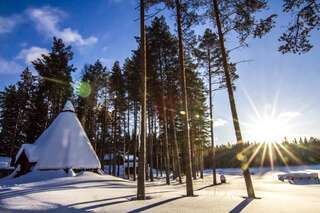 Дома для отпуска Lomaperkkiö Cottages Korholanmäki Коттедж с 2 спальнями и сауной-43